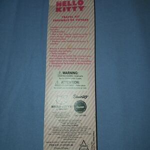 Hello Kitty Pink and White Travel Set